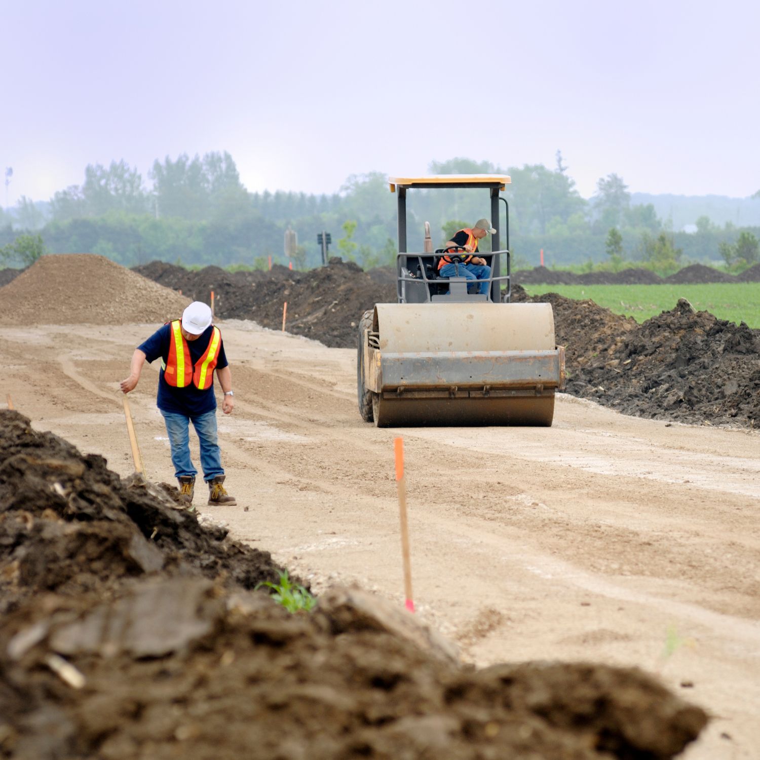 Profile and Alignment of Roads - PinPoint Survey & General Contracting Company UAE